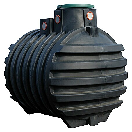 4rain Zisterne Mono (Gesamt Fassungsvermögen: 5 000 l, Schwarz)