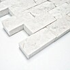 Mosaikfliese Brick Splitface X3D 40060 (30,5 x 29 cm, Weiß, Matt)