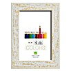 Marco de fotos 3840 (Color crema, 50 x 70 cm, Madera)