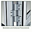 KGT Gewächshaus Santini II - small (Außenmaß inkl. Dachüberstand (B x T): 233 x 155 cm, Material Seitenwand: Kunststoff, 16 mm, Anthrazit-grau) | BAUHAUS