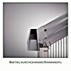 KGT Gewächshaus Santini II - small (Außenmaß inkl. Dachüberstand (B x T): 233 x 155 cm, Material Seitenwand: Kunststoff, 16 mm, Anthrazit-grau) | BAUHAUS
