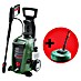 Bosch Visokotlačni čistač Aquatak 130 + četka za terasu Aquasurf 250 