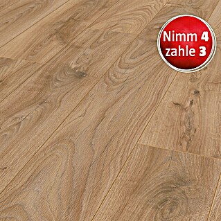 LOGOCLIC Edition Laminat Vinto Sundance Oak (1.288 x 195 x 8 mm, Landhausdiele, Vinto Sundance Oak)