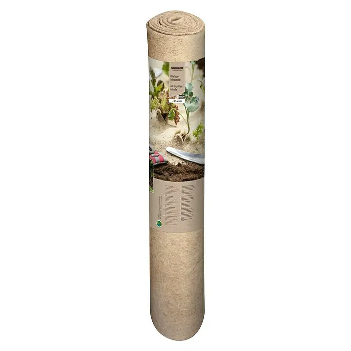 Windhager Unkrautmatte - L x B: 4 x 0,5 m - Die WINDHAGER Naturfaser Unkrautmatte als Rollenware. Diese natürliche Unkrautmatte aus Naturfasern bietet Schutz für Ihre Pflanzen im Garten.