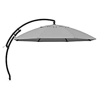 Sun Garden Ampelschirm rund Easy Sun (Hellgrau, Durchmesser Bespannung: 375 cm)