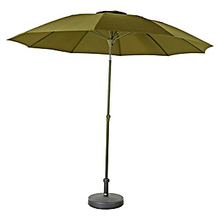 Siena Garden Marktschirm rund Paolo (Olive, Durchmesser Bespannung: 270 cm)