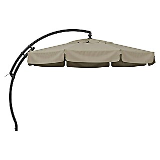Sun Garden Ampelschirm rund Easy Sun (Beige-meliert, Durchmesser Bespannung: 350 cm)