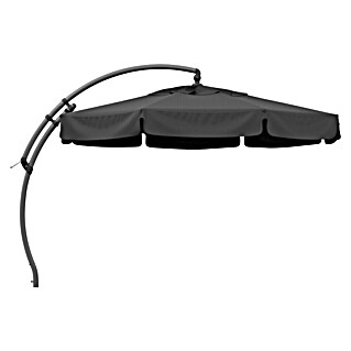 Sun Garden Ampelschirm rund Easy Sun (Anthrazit, Durchmesser Bespannung: 350 cm)