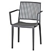 Siena Garden Urban Lights Stapelsessel Set Lane (4 Stk., Polypropylen, Stapelbar, Grau, B x T x H: 57 x 56 x 80 cm) | BAUHAUS