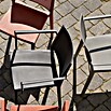 Siena Garden Urban Lights Stapelsessel Set Square (4 Stk., Polypropylen, Stapelbar, Taupe, B x T x H: 56 x 56 x 80 cm) | BAUHAUS