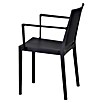 Siena Garden Urban Lights Gartenmöbel-Set Square Sessel/Paco Tisch (Sessel (L x B x H): 56 x 56 x 80 cm, Tisch (L x B x H): 140 x 90 x 71 cm, 5 -tlg., Polypropylen, Melamin, Anthrazit) | BAUHAUS