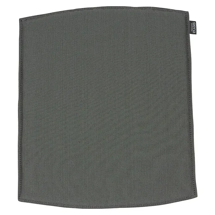 Siena Garden Urban Lights Sitzkissen District - L x B x H: 43 x 36 x 1,5 cm, Anthrazit, 83% Polypropylen / 17% Polyurethan - Graues Siena Garden Sitzkissen mit abgerundeten Ecken, ideal für Gartenmöbel. Das Kissen bietet Komfort und Stil für den Außenbereich.