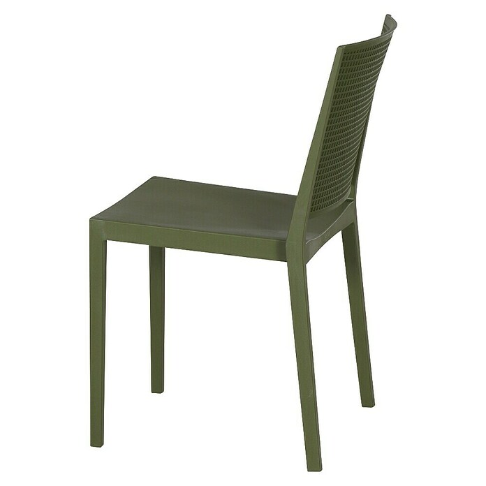 Siena Garden Urban Lights Stapelstuhl Set Square (L x B x H: 56 x 56 x 80 cm, Olive, Gesamtstückzahl: 2 Stk.) | BAUHAUS