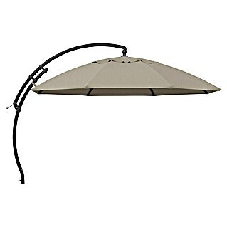 Sun Garden Ampelschirm rund Easy Sun (Beige-meliert, Durchmesser Bespannung: 375 cm)