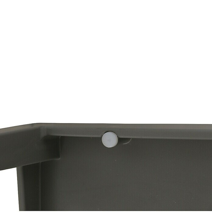 Siena Garden Urban Lights Gartenmöbel-Set Square Stuhl/Sola Tisch (5 -tlg., Polypropylen, Grau/Anthrazit, ⌀ 80 cm) | BAUHAUS
