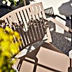 Siena Garden Urban Lights Gartenmöbel-Set Lane Sessel/Paco Tisch (3 -tlg., Polypropylen, Taupe/Anthrazit, ⌀ 80 cm) | BAUHAUS