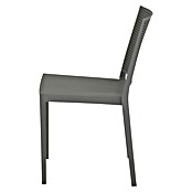 Siena Garden Urban Lights Gartenmöbel-Set Square Stuhl/Sola Tisch (5 -tlg., Polypropylen, Grau/Anthrazit, ⌀ 80 cm) | BAUHAUS