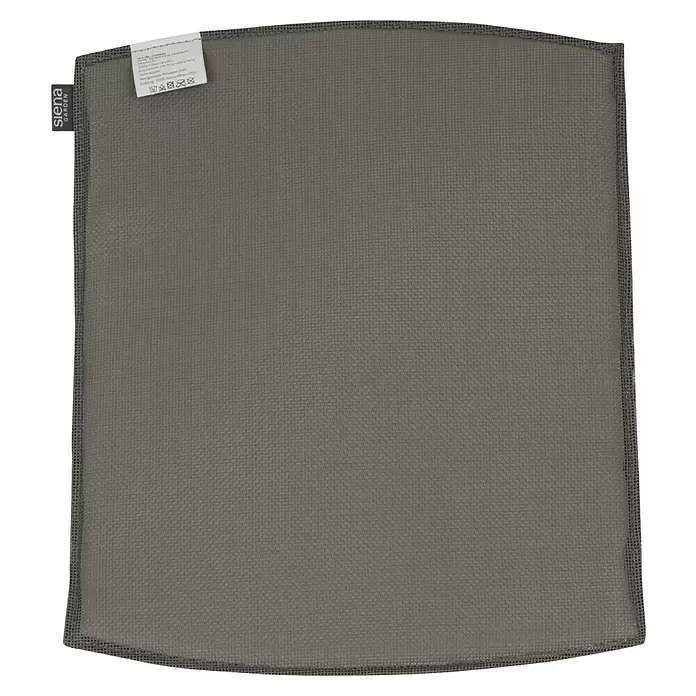 Siena Garden Urban Lights Sitzkissen District - L x B x H: 43 x 36 x 1,5 cm, Anthrazit, 83% Polypropylen / 17% Polyurethan - Graues Siena Garden Gartenkissen mit gewebter Textur und Polyurethanfüllung.