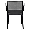 Siena Garden Urban Lights Gartenmöbel-Set Square Sessel/Paco Tisch (Sessel (L x B x H): 56 x 56 x 80 cm, Tisch (L x B x H): 140 x 90 x 71 cm, 5 -tlg., Polypropylen, Melamin, Anthrazit) | BAUHAUS