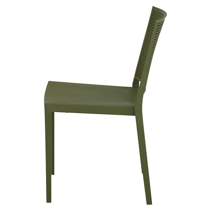 Siena Garden Urban Lights Stapelstuhl Set Square (L x B x H: 56 x 56 x 80 cm, Olive, Gesamtstückzahl: 2 Stk.) | BAUHAUS