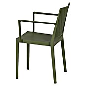 Siena Garden Urban Lights Stapelsessel Set Square (L x B x H: 56 x 56 x 80 cm, Olive, Gesamtstückzahl: 2 Stk.) | BAUHAUS