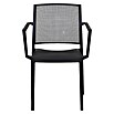 Siena Garden Urban Lights Gartenmöbel-Set Square Sessel/Paco Tisch (Sessel (L x B x H): 56 x 56 x 80 cm, Tisch (L x B x H): 140 x 90 x 71 cm, 5 -tlg., Polypropylen, Melamin, Anthrazit) | BAUHAUS