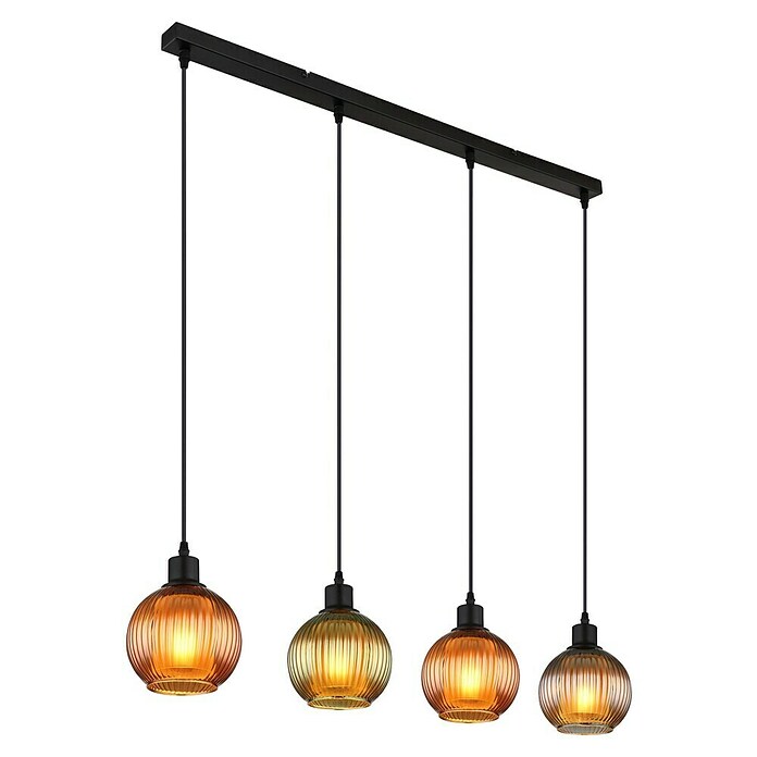 Globo Hängelampe Zumba (25 W, Grün/Bronze/Petrol, Schwarz, 80 x 15 x 120 cm, E27) | BAUHAUS