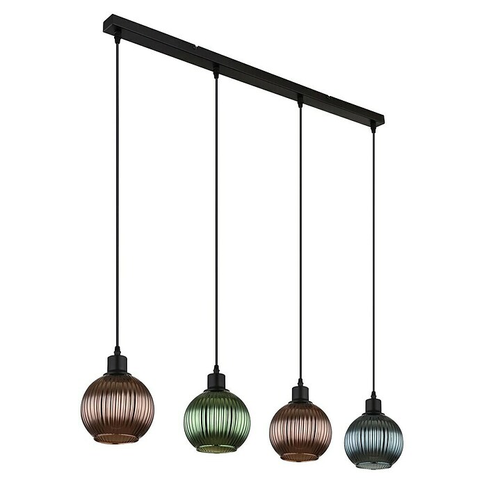 Globo Hängelampe Zumba (25 W, Grün/Bronze/Petrol, Schwarz, 80 x 15 x 120 cm, E27) | BAUHAUS