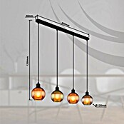 Globo Hängelampe Zumba (25 W, Grün/Bronze/Petrol, Schwarz, 80 x 15 x 120 cm, E27) | BAUHAUS