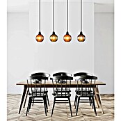 Globo Hängelampe Zumba (25 W, Grün/Bronze/Petrol, Schwarz, 80 x 15 x 120 cm, E27) | BAUHAUS
