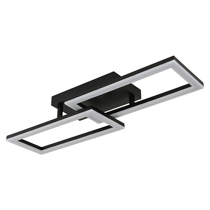 Globo LED stropna svjetiljka Sapena  (20 W, D x Š x V: 61,4 x 19,5 x 9 cm, Crna, Topla bijela) | BAUHAUS