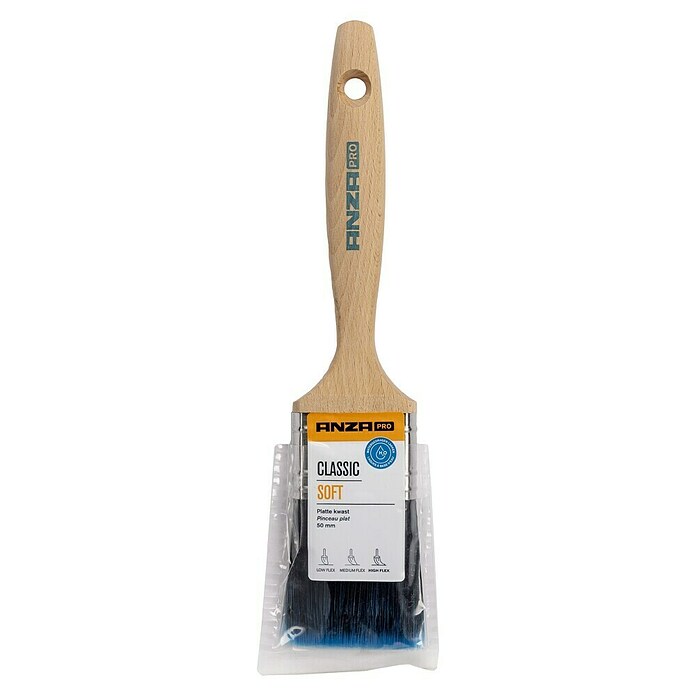 Anza Pro Platte kwast Classic Soft (Breedte: 2 