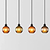 Globo Hängelampe Zumba (25 W, Grün/Bronze/Petrol, Schwarz, 80 x 15 x 120 cm, E27) | BAUHAUS