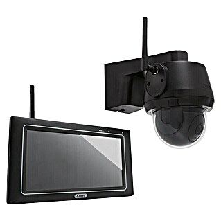 Abus Überwachungskamera-Set Kamera & Monitor Easylook PPDF17100 (Auflösung: 1.024 x 600 Pixel, Schwarz)