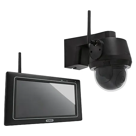 Abus  Überwachungskamera-Set Kamera & Monitor Easylook PPDF17100