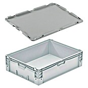 Surplus Systems Caja de almacenaje Eurobox (L x An x Al: 80 x 60 x 22 cm, Capacidad volumétrica: 90 l, Plástico) | BAUHAUS