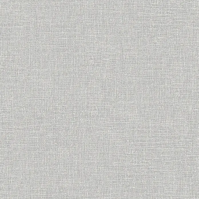 A.S. Création Vliestapete Majestic - Grau, Uni, 10,05 x 0,53 m - Fein gewebter, hellgrauer Stoffhintergrund mit dezenter Textur, ideal für vielseitige Designprojekte.