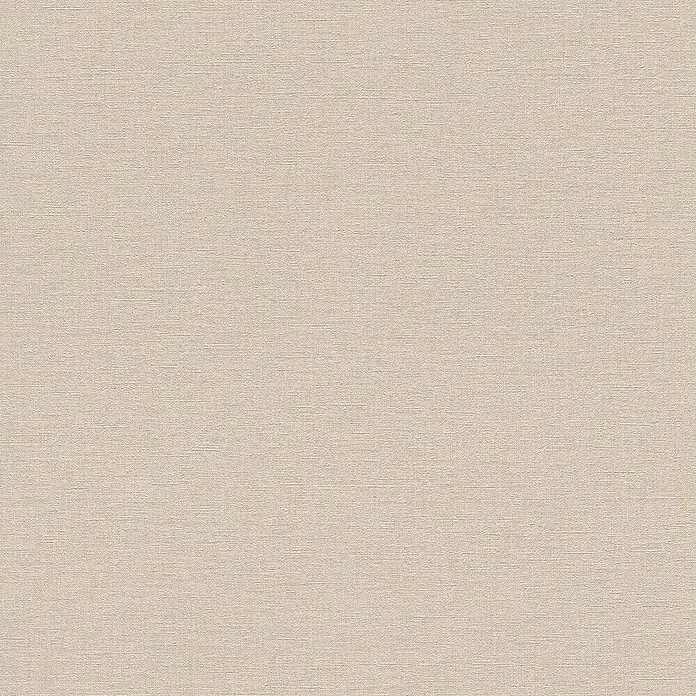 Rasch Vliestapete - Beige, Uni, 10,05 x 0,53 m, Gewebestruktur - Beige Leinenstruktur, ideal für Hintergründe und Texturen. Schlicht und vielseitig, perfekt für zahlreiche Designanwendungen.