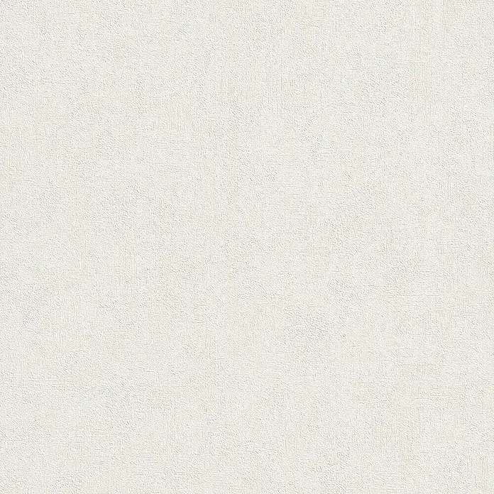Rasch Vliestapete - Beige/Creme, Uni, 10,05 x 0,53 m, Schimmernd - Weiche, weiße Texturtapete, ideal für ein minimalistisches Interieur. Perfekt, um jedem Raum einen Hauch von schlichter Eleganz zu verleihen.