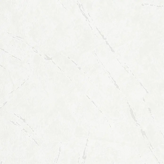 Marburg La Veneziana III Vliestapete Struktur - Weiß, Betonoptik, 10,05 x 0,53 m - Elegante weiße Marmorplatte mit subtilen grauen Adern, ideal für stilvolle Innenräume und Oberflächengestaltung.