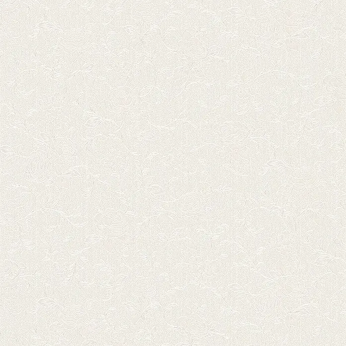 Marburg Home Classic Belvedere Vliestapete Allover-Ranke - Dunkelbeige, Floral, 10,05 x 0,53 m - Zarter, cremefarbener Stoff mit filigranem floralem Muster, ideal für elegante Dekorationen oder Kleidung. Edle Textur für stilvolle Akzente.