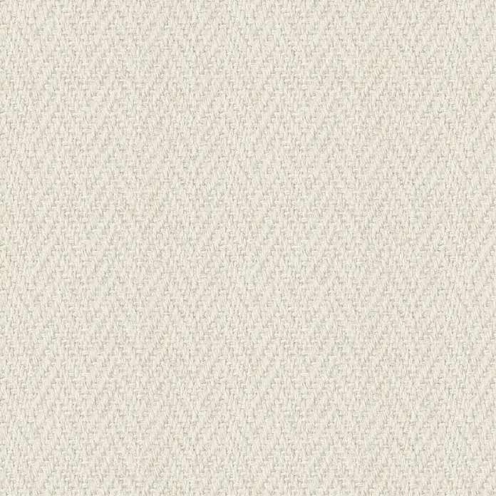 Marburg Loft Vliestapete Fischgrät-Textilstruktur - Beige/Braun, Grafisch, 10,05 x 0,53 m - Detailaufnahme eines beigefarbenen Fischgrätmuster-Stoffes, ideal für Möbelbezüge oder Textilkunst, mit feiner, gewebter Textur.