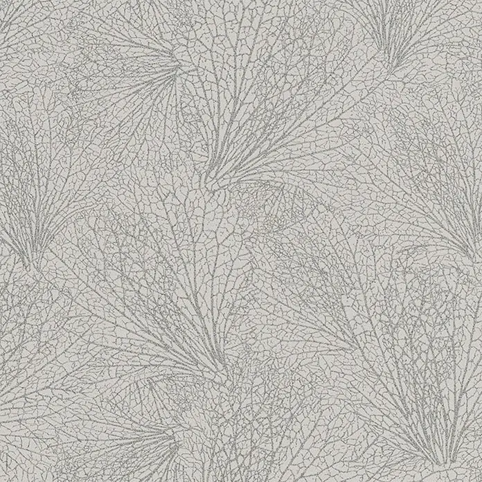Marburg La Veneziana IV Vliestapete - Grau/Beige, Grafisch, 10,05 x 0,53 m - Graue Tapete mit Korallenmuster. Das Muster wiederholt sich und schafft einen eleganten, maritimen Look für jeden Raum.