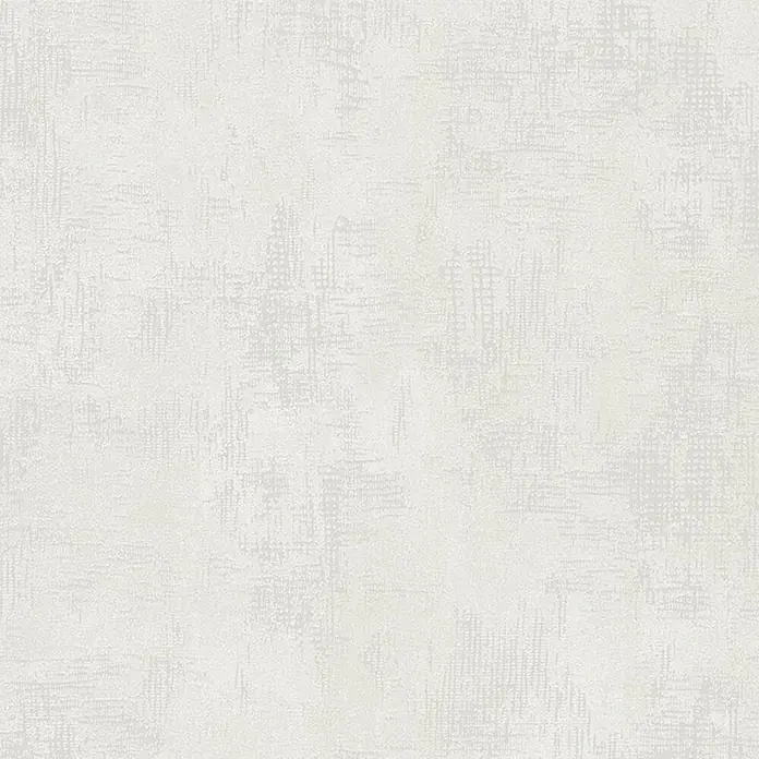 Marburg Nabucco Vliestapete Shadow - Creme/Beige, Uni, 10,05 x 0,53 m - Das Bild zeigt ein abstraktes Muster auf einer Tapete mit feinen Linien und subtilen Texturen in Weiß- und Grautönen. Ideal für moderne Interieurs.