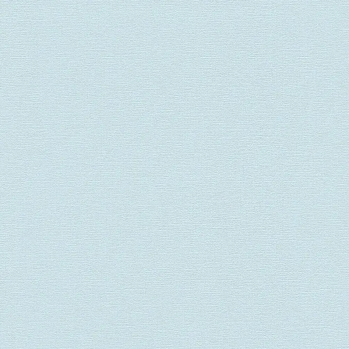 A.S. Création Flavour Vliestapete II - Hellblau, Uni, 10,05 x 0,53 m - Eine Nahaufnahme einer hellblauen strukturierten Oberfläche, ideal für Hintergründe und Texturen in Designprojekten.