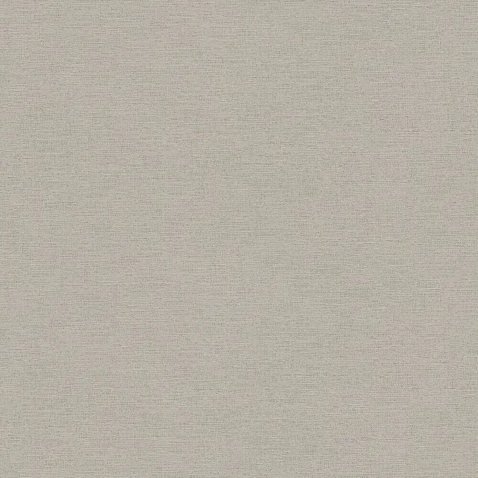 A.S. Création Ethnic Origin Vliestapete - Grau, Uni, 10,05 x 0,53 m - Feine Textur eines Stoffes in einem gedämpften Beigeton, ideal für Hintergründe und Designelemente.