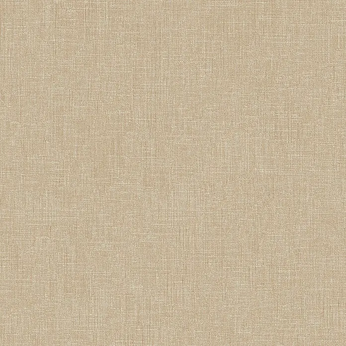 A.S. Création Metropolitan Stories Vliestapete Textil-Optik - Braun/Beige, Uni, 10,05 x 0,53 m - Beige Leinwandstruktur: Nahaufnahme eines natürlichen Textilgewebes mit feinen Fäden für Hintergründe und Designprojekte.