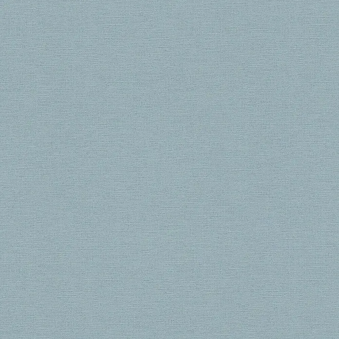 A.S. Création Ethnic Origin Vliestapete I - Blaugrau, Uni, 10,05 x 0,53 m - Feine hellblaue Stoffstruktur, ideal für dezente Hintergründe und Texturen in Designprojekten. Die gleichmäßige Oberfläche sorgt für eine ruhige Optik.