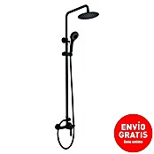 Camargue Sabati Sistema de ducha (Con grifo monomando, Negro) | BAUHAUS