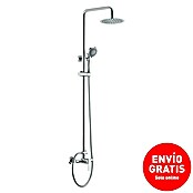 Camargue Sabati Sistema de ducha (Con grifo monomando, Cromo) | BAUHAUS
